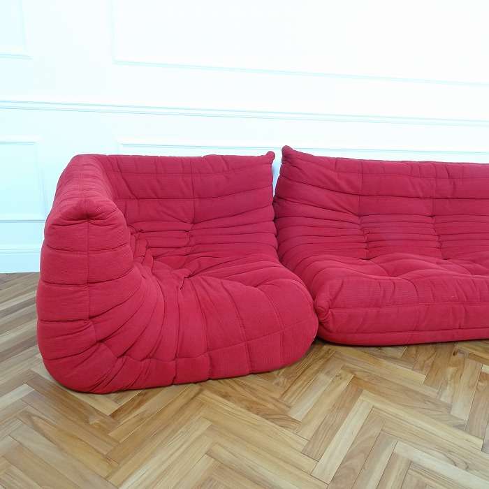 Ligne Roset リーンロゼ TOGO トーゴ 3人掛けソファ & コーナーソファ 