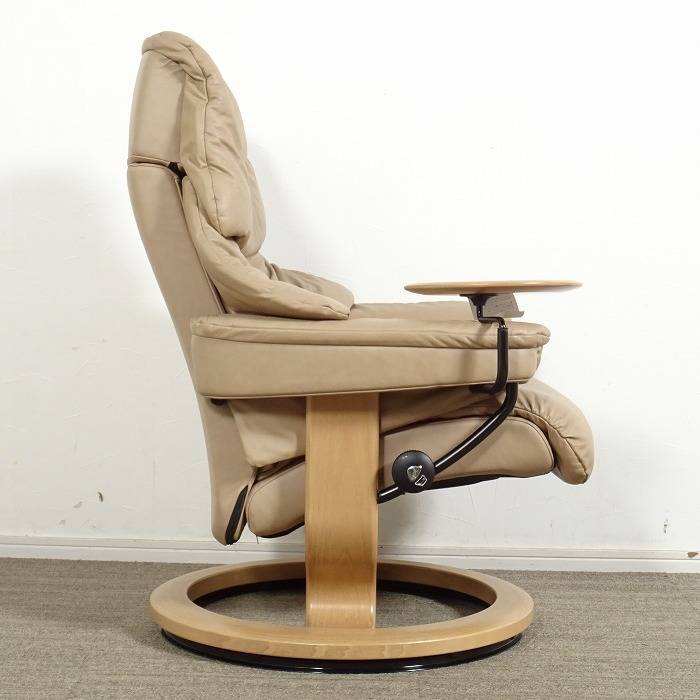 EKORNES エコーネス Stressless ストレスレス レノ (S) リクライニングチェア スウィングテーブル付き 本革 入荷しました！！ |  ブログ | 【高価買取】カッシーナ アルフレックス ミノッティなどの高級ブランド家具の買取専門店SELUNO（セルーノ）