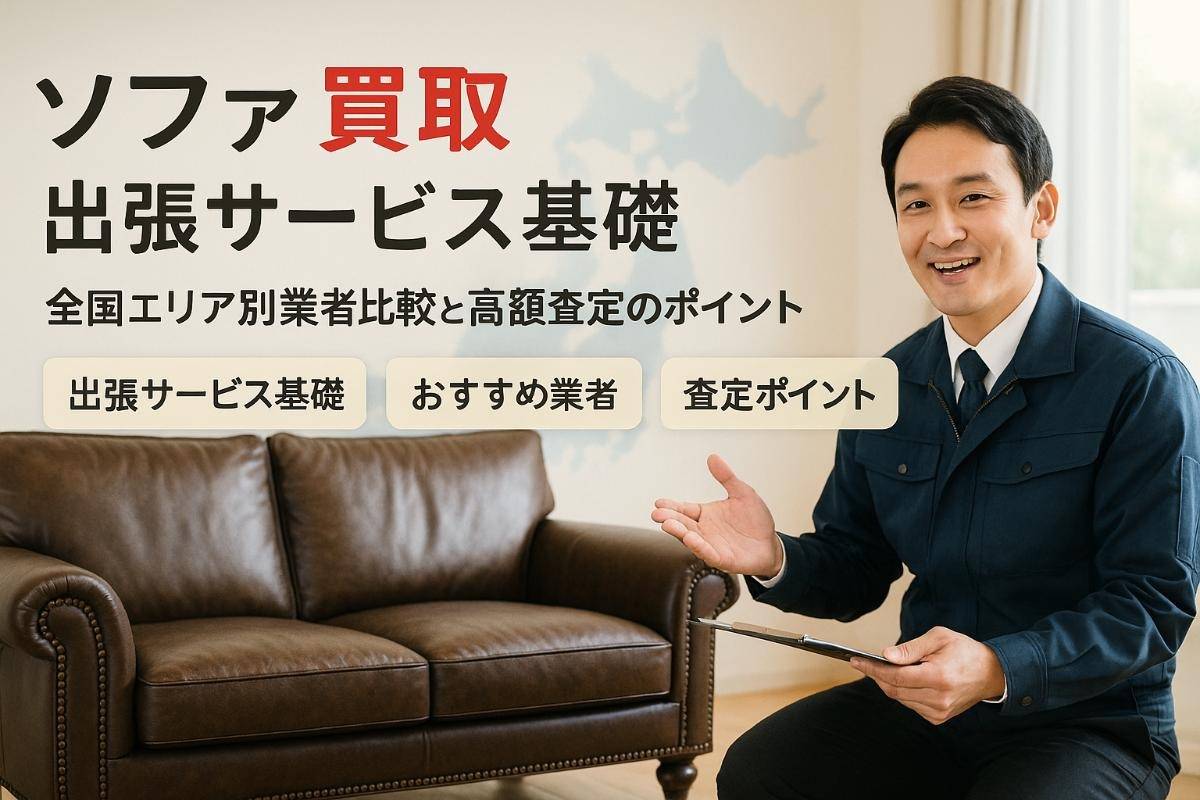 ソファ買取の出張サービスの基礎知識と全国エリア別おすすめ業者比較と高額査定のコツ