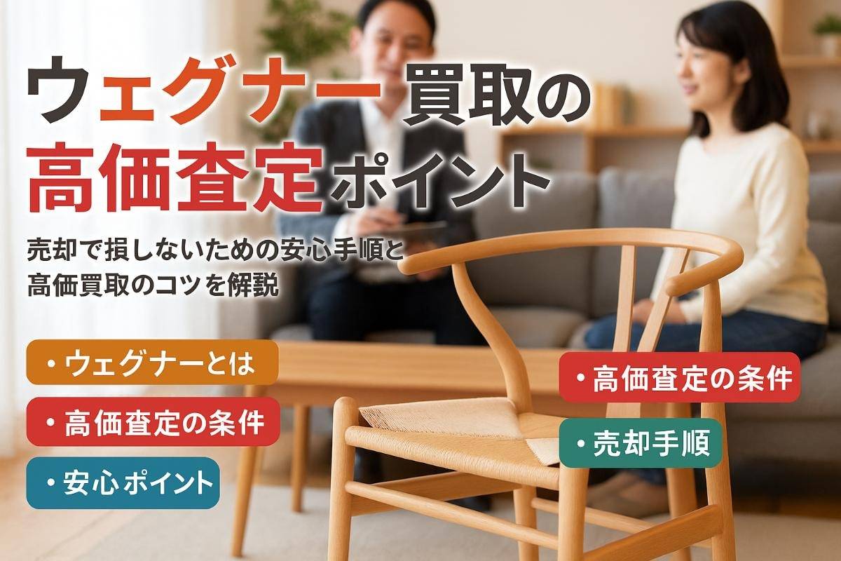 高級家具買取ウェグナーで高価査定を実現するポイントと安心の売却手順