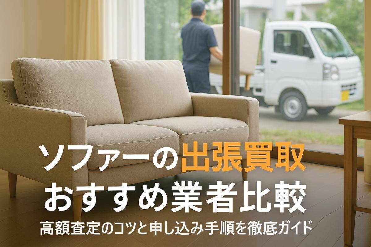 ソファーの出張買取おすすめ業者比較と高額査定のコツと申込み手順を徹底ガイド