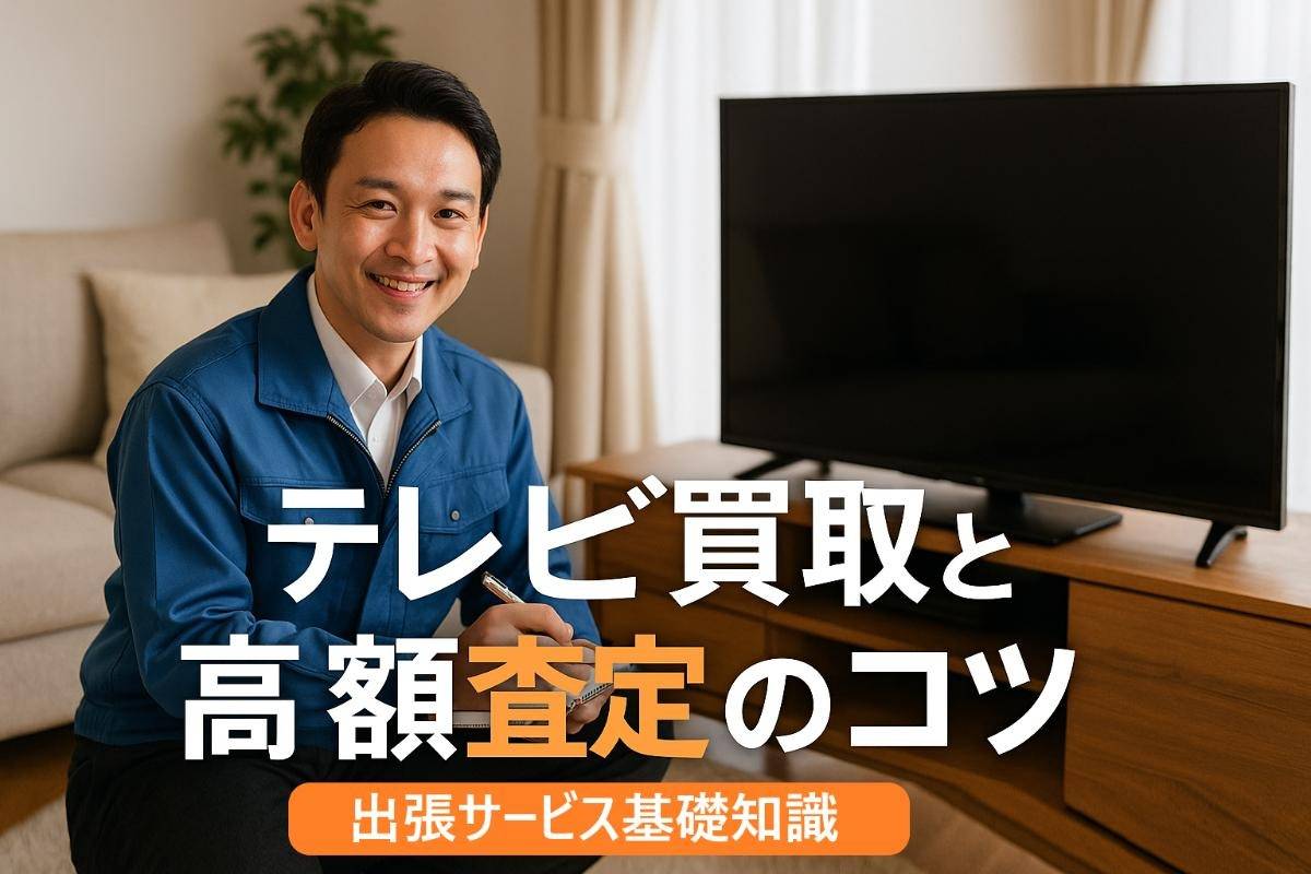 テレビ買取の出張サービス基礎知識と高額査定のコツなど