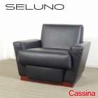 Cassina カッシーナ 622 IMPERIAL TOKYO インペリアルトーキョー 1人掛けソファ X黒本革 入荷しました！！