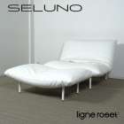 Ligne Roset リーンロゼ CALIN-2 カラン2 リクライニング付き 1人掛けソファ & パフ 合成皮革・スチールレッグ 入荷しました！！